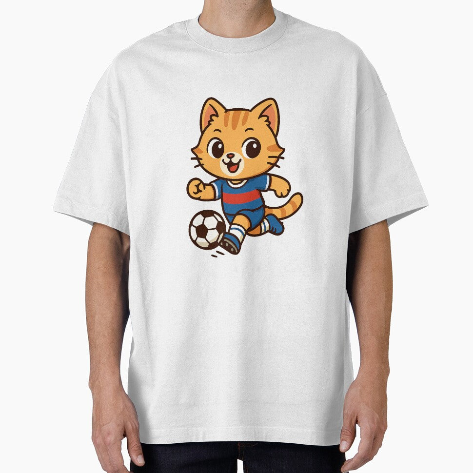 Cute Soccer Cat by HoopeStylee