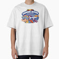 Shark Bites Fruit Snacks - Vintage Discontinued Candy Shirts by CineMania