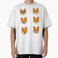 Cute Kawaii Corgi Emoji Set 2, Kawaii Corgi by graphic-genie