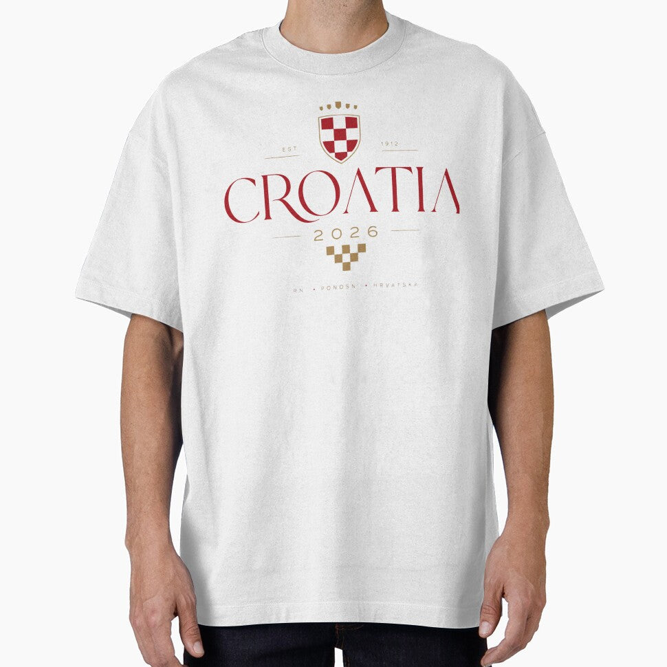 Croatia 2026 Football World Cup Glory | Vatreni Fan Supporter Shirt by rushaib