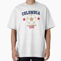 Colombia — Vintage Soccer Tee by C & T ArtLab