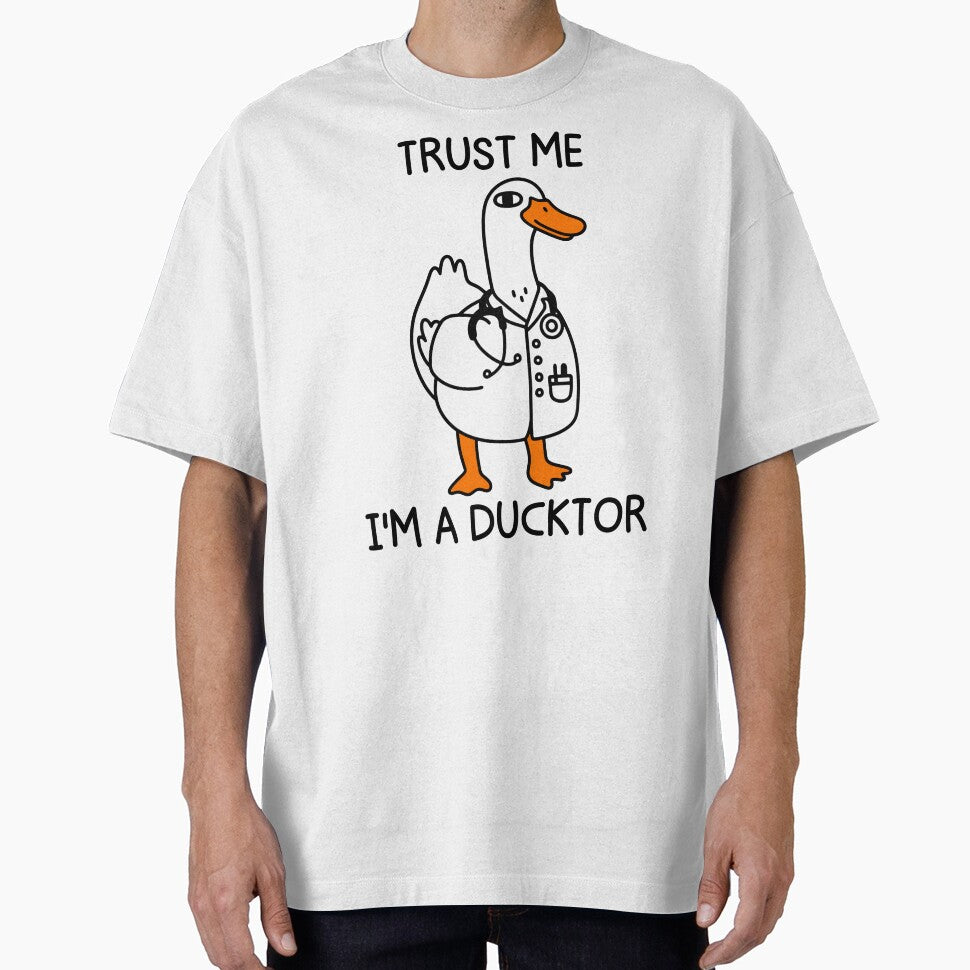 Trust Me I'm a Ducktor Funny Duck Doctor by gunaone-design