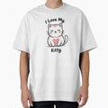 I Love My Kitty Cute Cat Lover Gift by Cool-cat-art