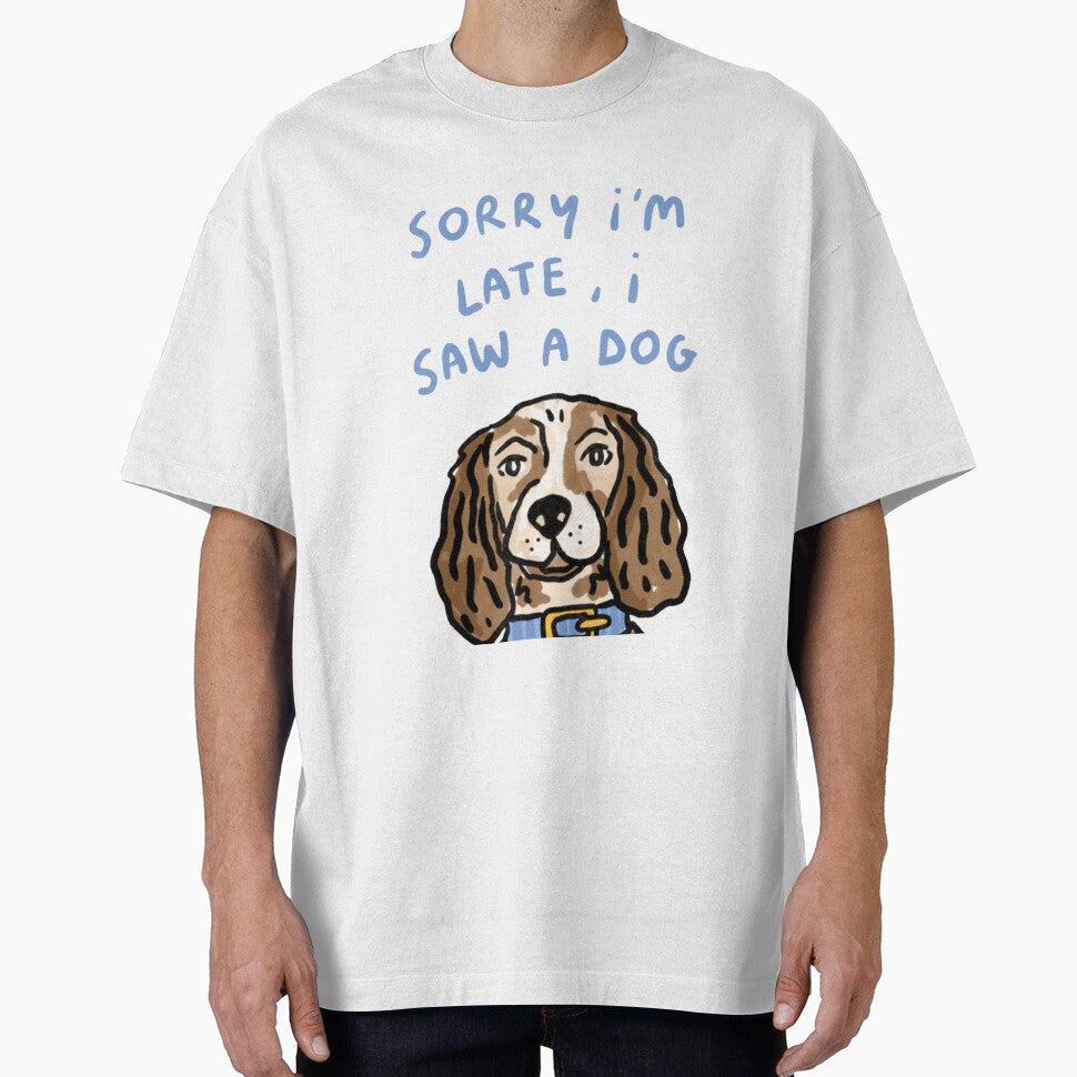 Sorry I'm late, I saw a dog by DhriegoStudio