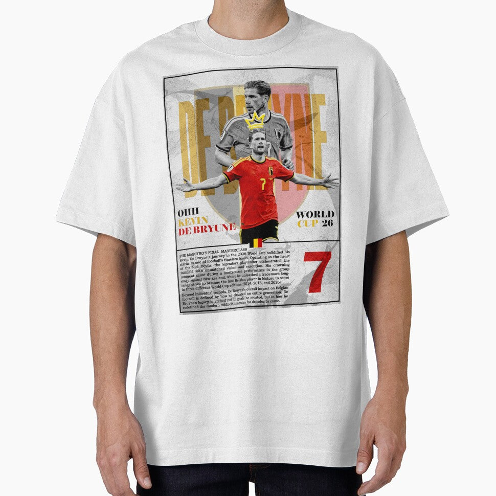 Kevin De Bruyne Belgium World Cup 2026 Poster Design by Af-RT10
