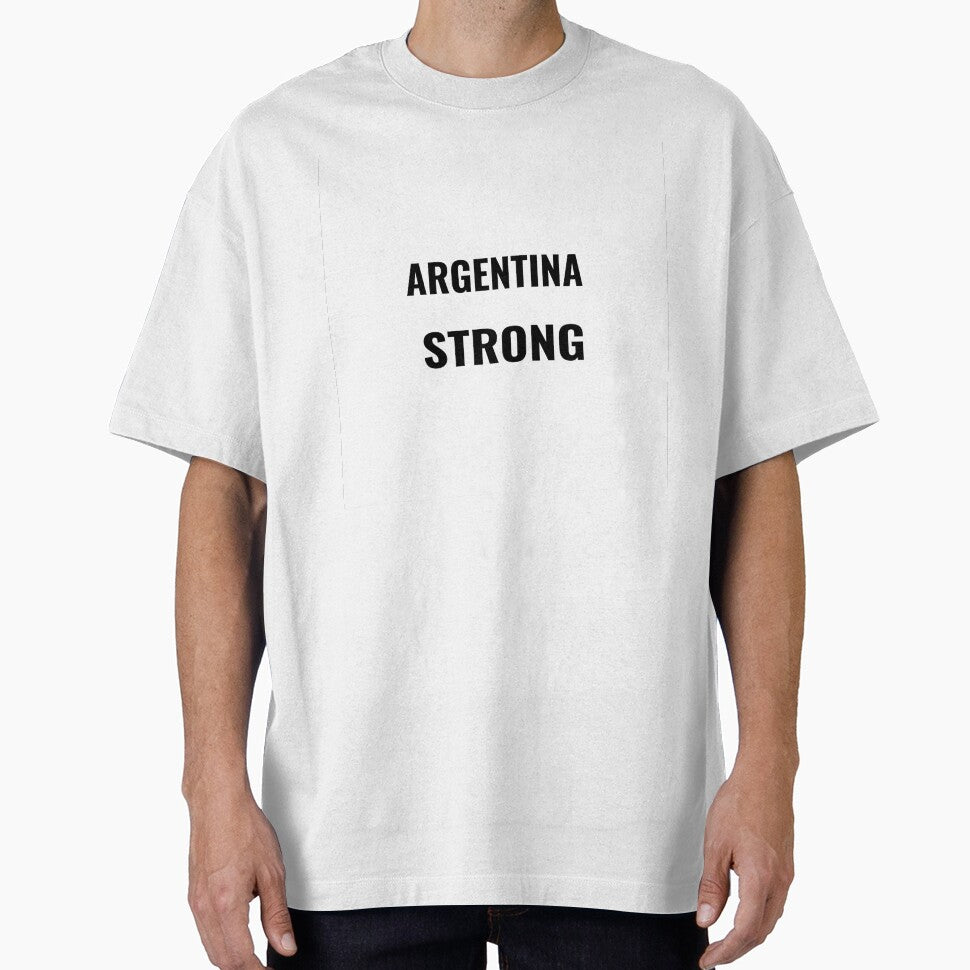 ARGENTINA STRONG – Albiceleste Fan Tee | Uncle Jichuan by Uncle-Jichuan