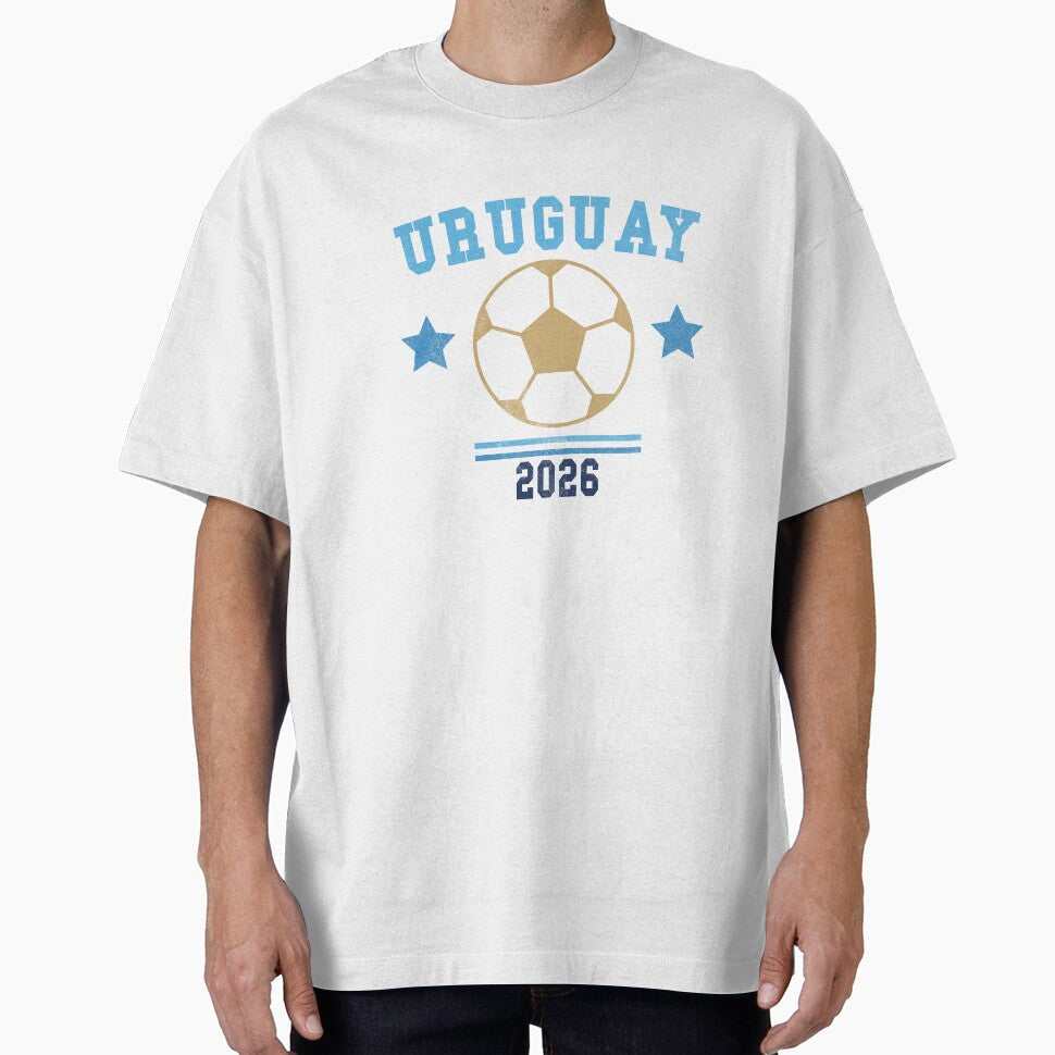 Uruguay 2026 — Vintage Soccer Tee by C & T ArtLab