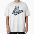 Vintage Retro Cat DJ Animal Music Lover by TerryConnells