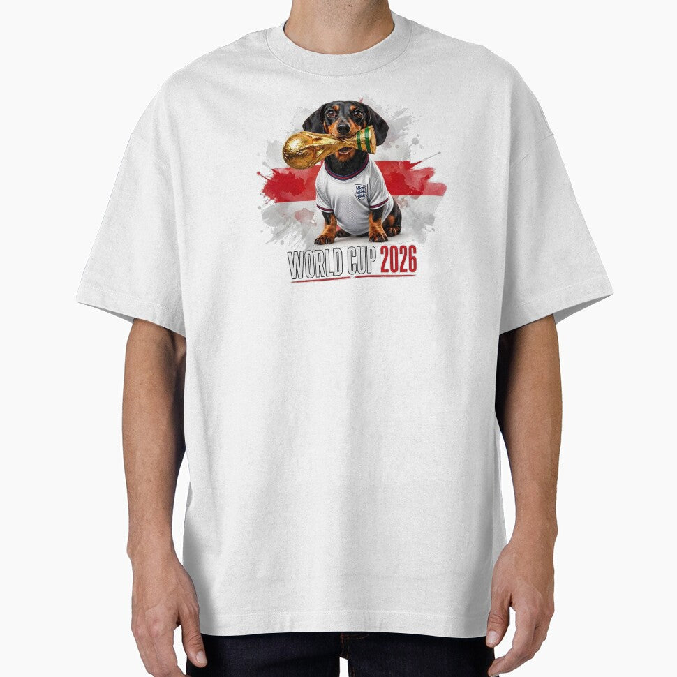 Dachshund England World Cup 2026 by Jack n' Sally's