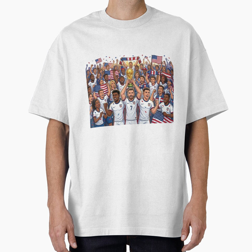 USA Soccer Pride 2026 – Stars, Stripes & Football Passion by Wear Sculpt