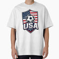 USA Soccer 2026 World Cup Crest Badge by ChaosThreadsCo