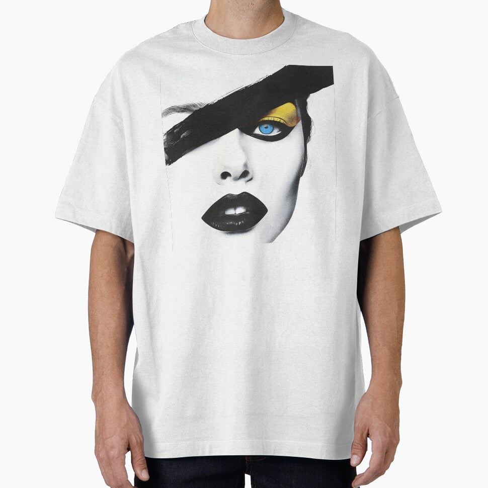 Minimalist abstract woman print by dcrc