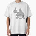 Cute Shark With A Precious Face Drawn in The Kawaii Style by CreativeCranium