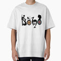 Boho Ornamental Typography T-Shirt - BOHO by GorinART