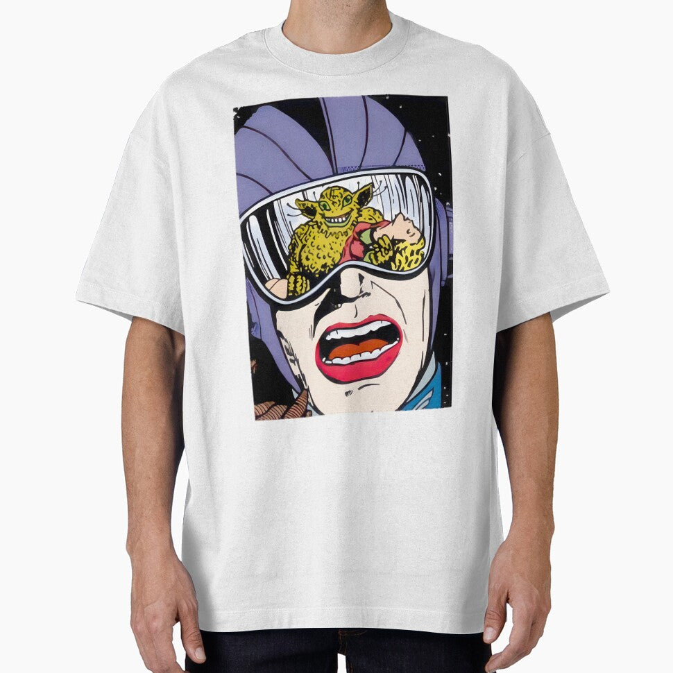 Space Action Tshirt by metaphoredesign