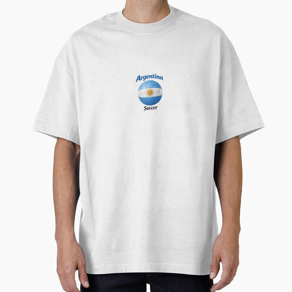 Argentina Soccer Fan Sunburst Graphic by Trionda_Shop