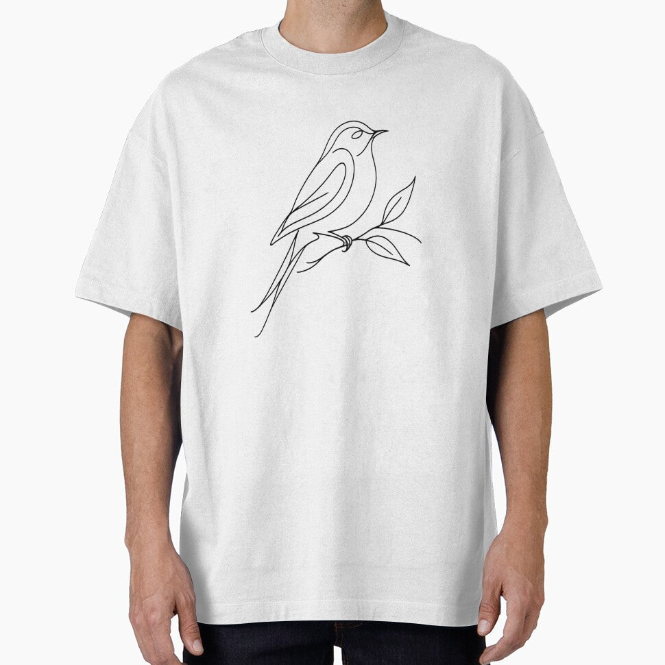 Minimalist One Line Bird Drawing | Modern Continuous Line Art Bird | Aesthetic Minimal Wall Art by ArtWaveStudio8