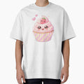 Strawberry Kawaii Cupcake - Pastel Cute Dessert. by Lylysun