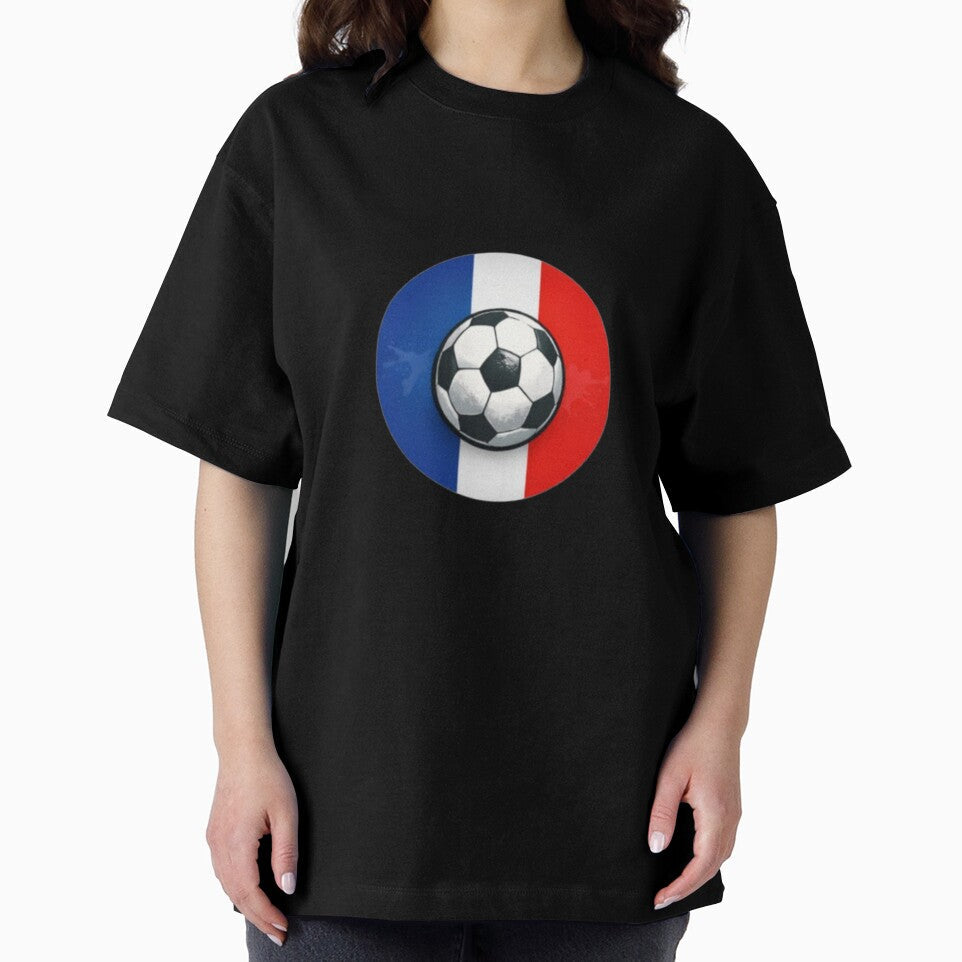 France Soccer Ball T-Shirt | FIFA 2026 French Football Fan Tee by YASboutik