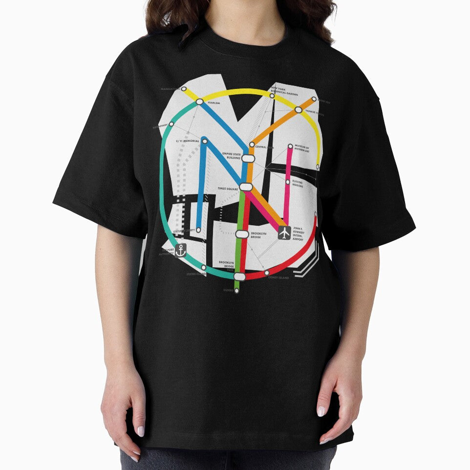 NYC Subway Map Crest – New York City Football Club Inspired Design by Mavric Design