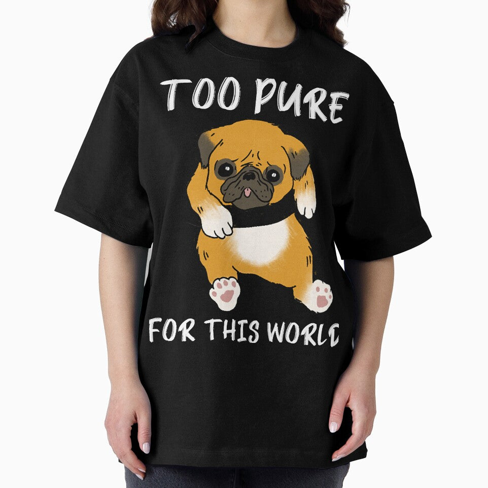 Too Pure For This World Pug Puppy by rown196