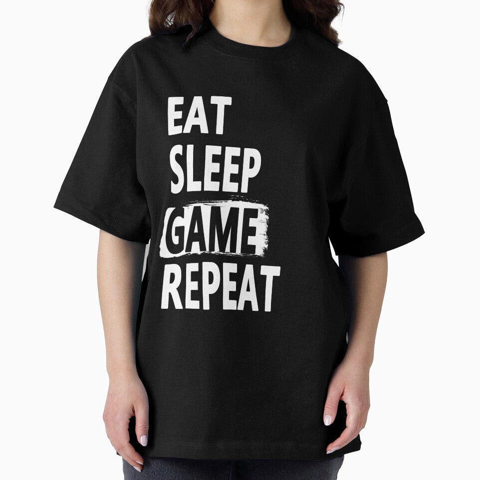 Eat Sleep Game Repeat by Original Cheddar
