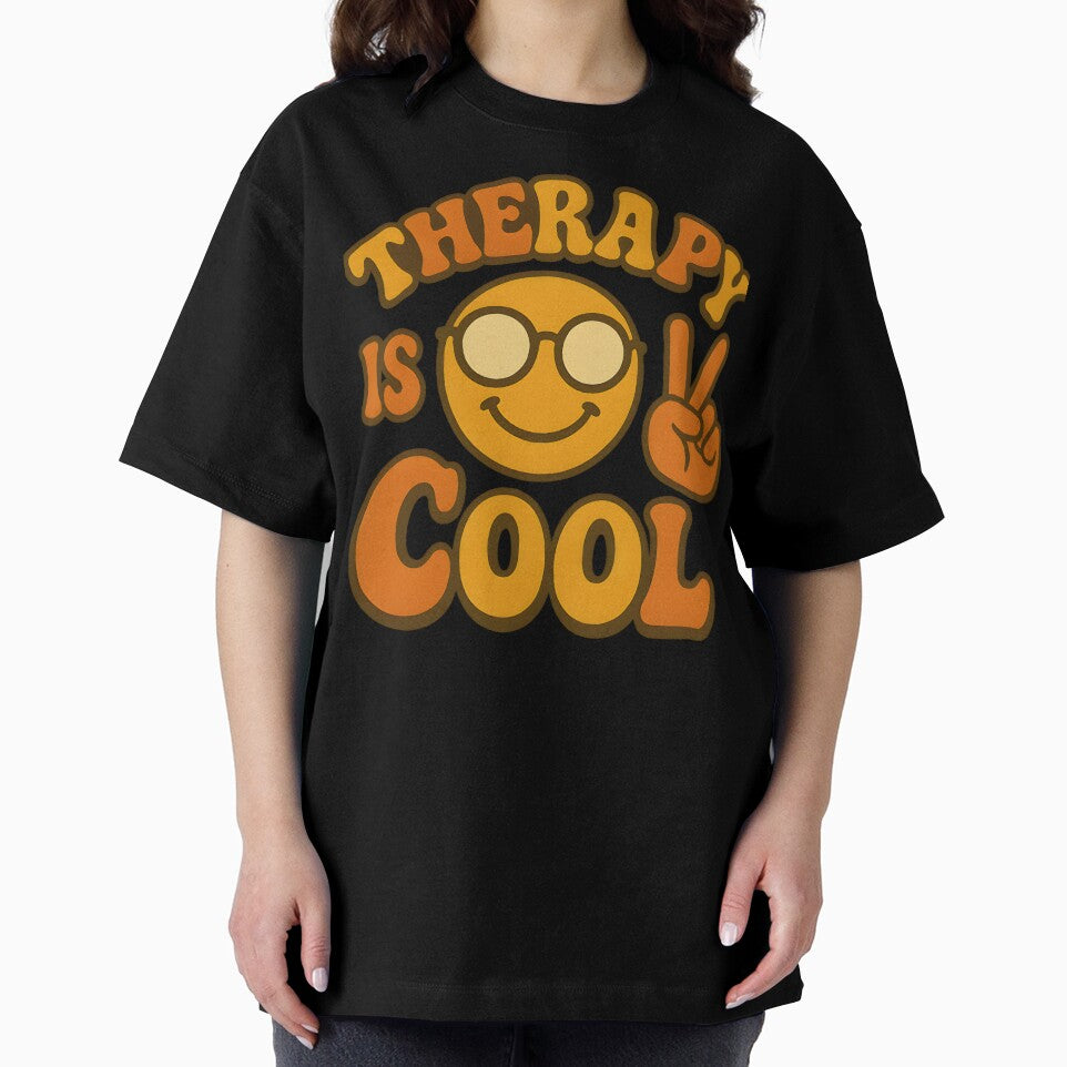 mental health therapist Therapy Is Cool by Uglyandcute