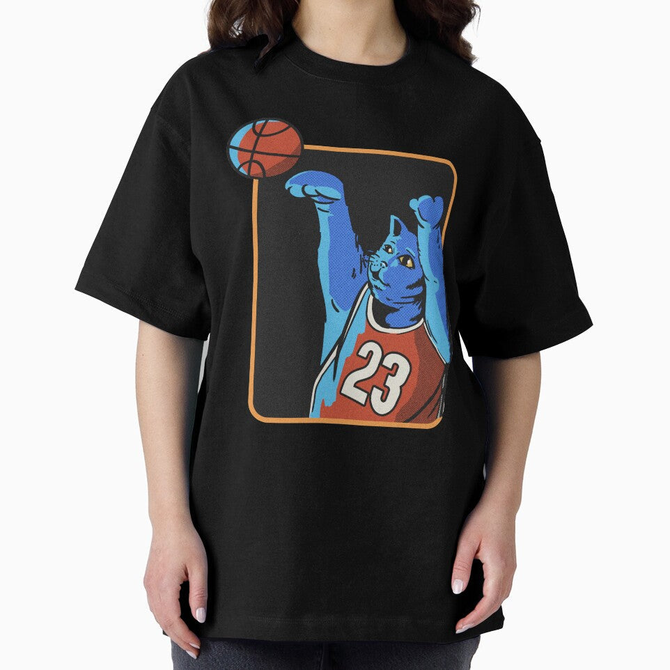 Basketball The Cat by Translucia