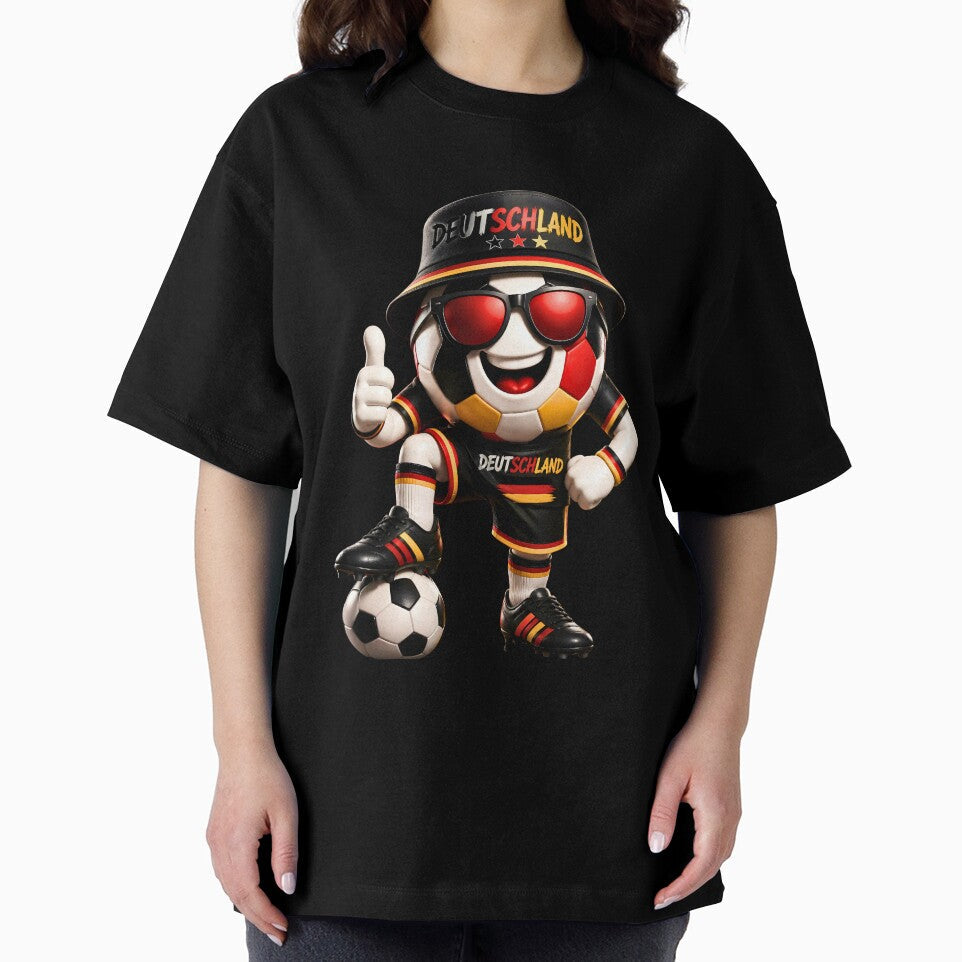 Germany Soccer Mascot Funny Football Cartoon Graphic by ArtSpark Studio