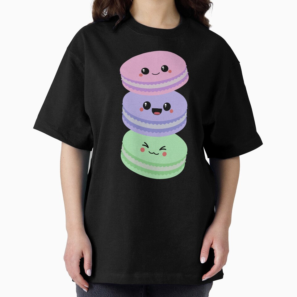 Kawaii Macaron Stack by sasyall