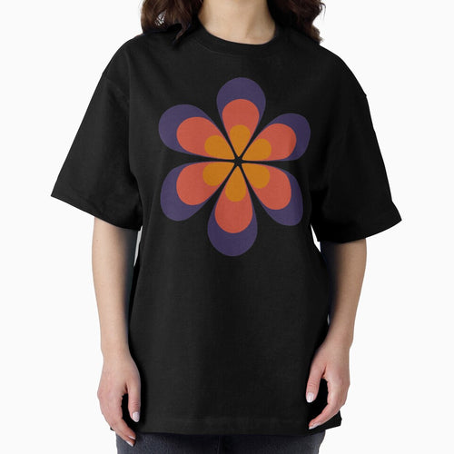 6 Petals Retro Flower by designandclouds