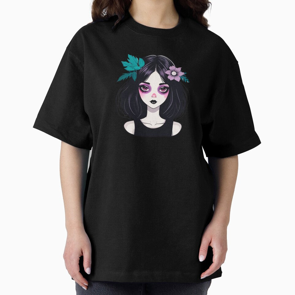 Purple Makeup Summer Goth Girl by MadnessEnvelope