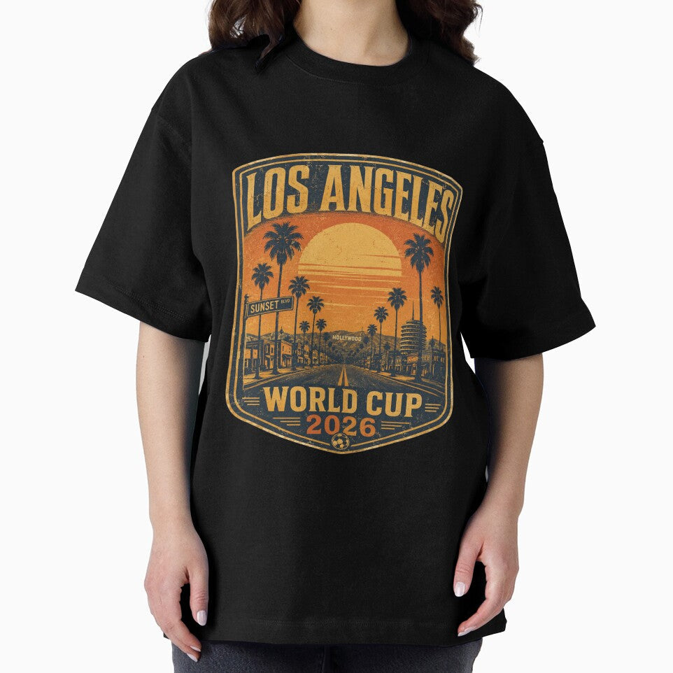 Los Angeles World Cup 2026 | Vintage Football Travel Poster by ArthUpscale