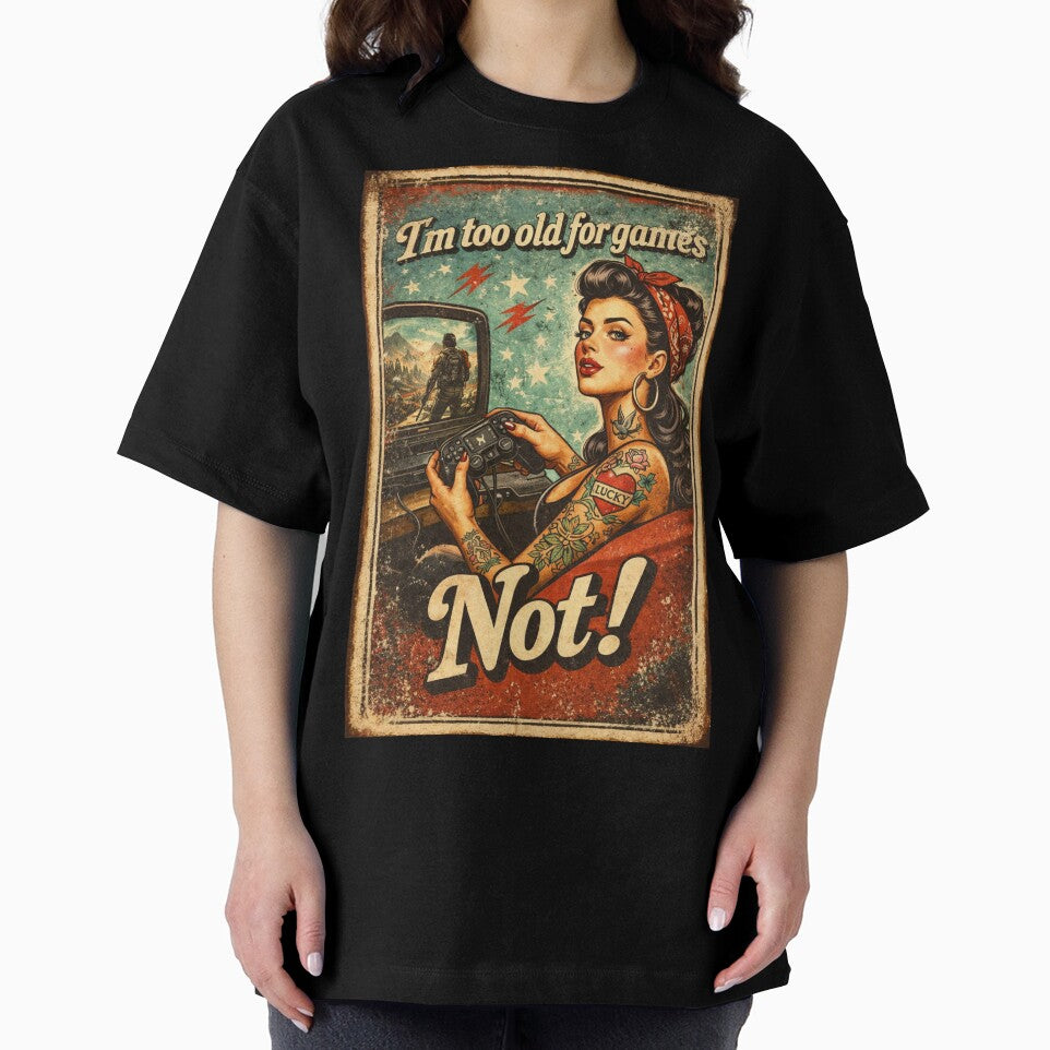 Vintage Gamer Girl 1 by ShirtsOfDeath