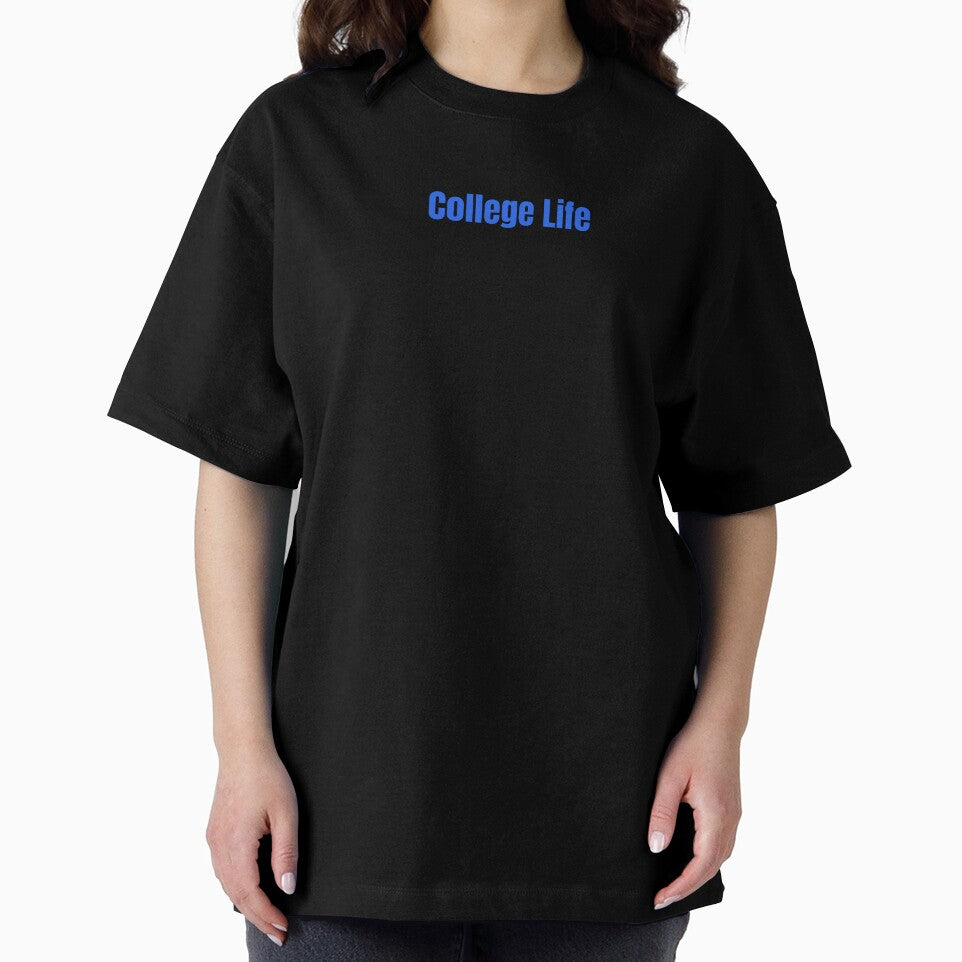 College Life Student Typography by VibeShift Studio