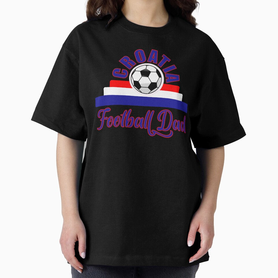 Croatia Football Dad Father's Day Euro 2021 Croatian Football Team Supporter by MimsTees