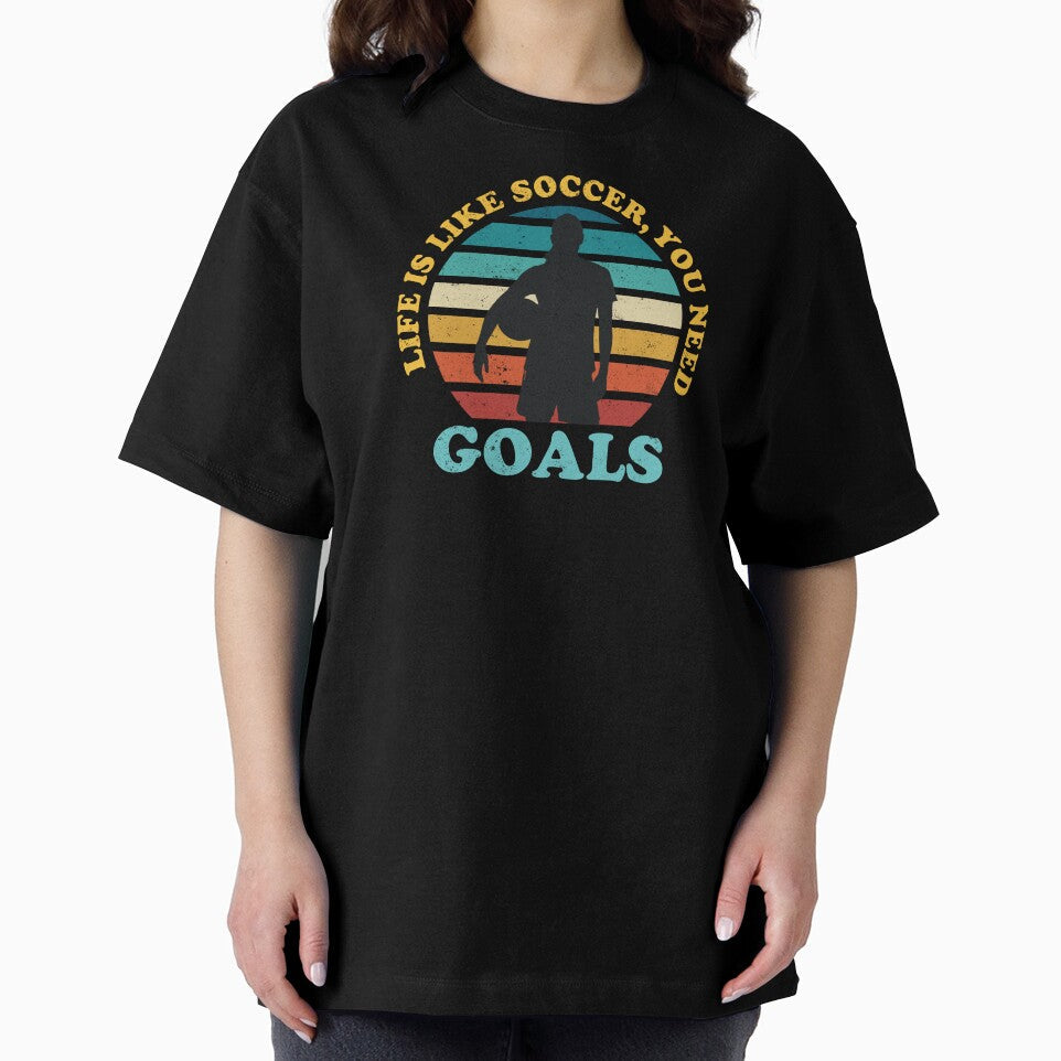 Life Is Like Soccer You Need Goals - WOSO Womens Soccer by Numero14