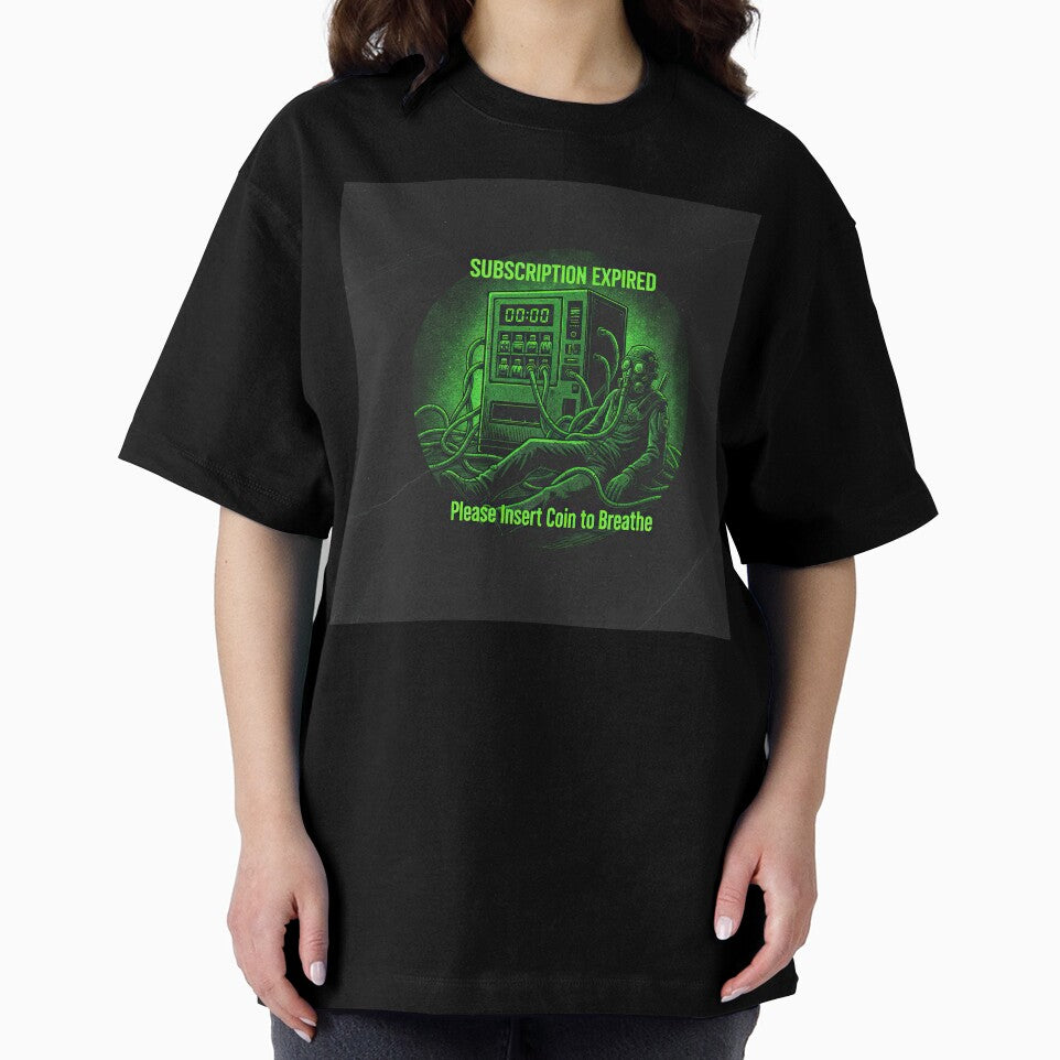 Retro-Futuristic Subscription Economy Dystopian Satire by SavinMercantile