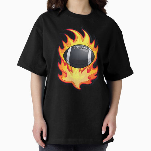 American Football, fire with football by Bilisik