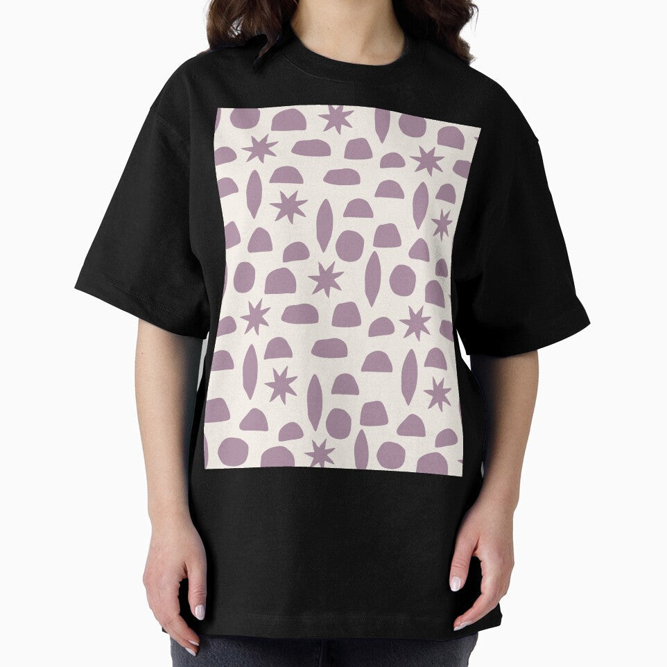 BOHO HENRI MATISSE MAUVE ON CREAM by blomastudios