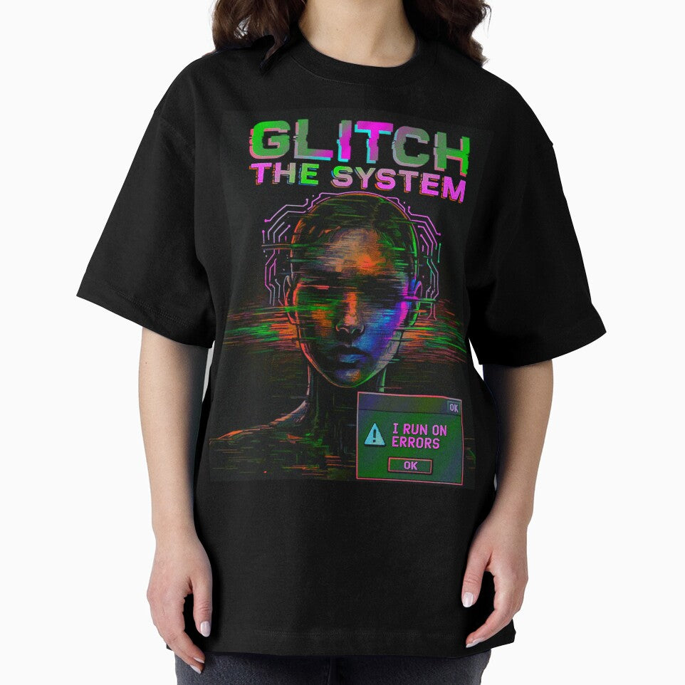 Glitch the System – Cyberpunk Glitchcore AI Aesthetic by WiktorMaciuszekArt