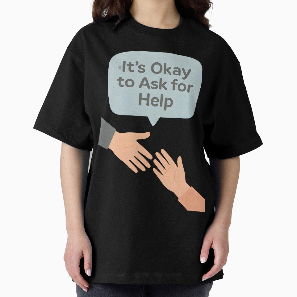 mental health therapist It’s Okay to Ask for Help by Uglyandcute
