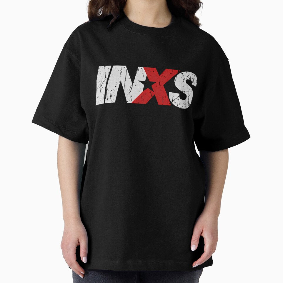 Inxs  Logo Vintage Illustration by ElsaScheffl