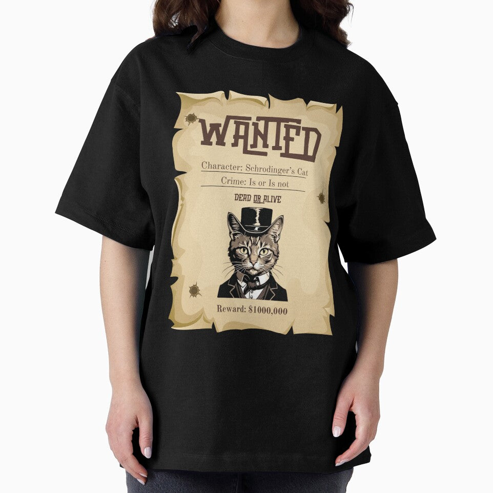 Wanted Dead Or Alive wild west Schrodinger's Cat by NebulaLabs
