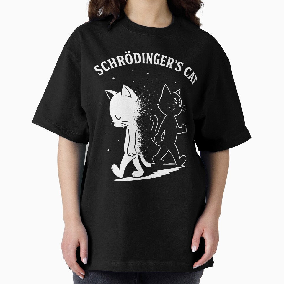 Schrödinger's Cat Funny Science Cat Paradox by CamaleonDesigns