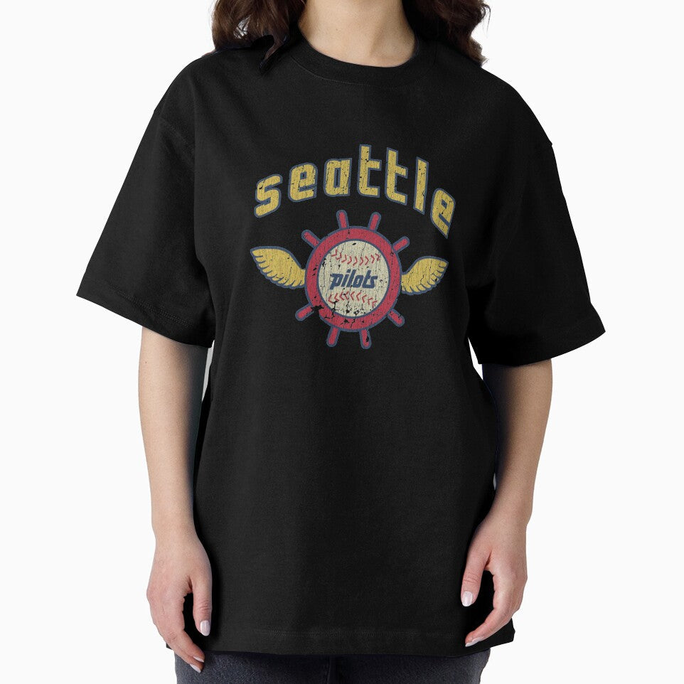 Seattle Pil0ts Baseball Vintage Baseball - T- by lowerslinettex