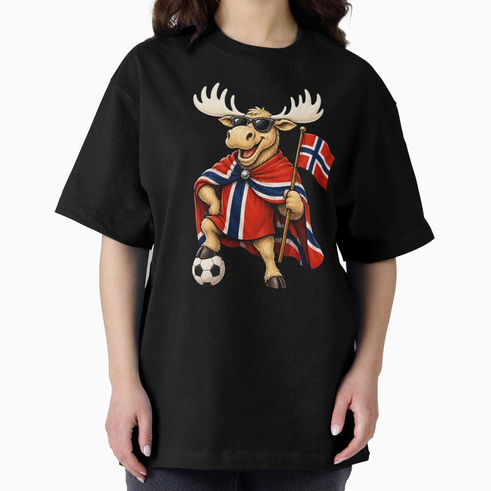 Norway Moose Soccer Ball Norwegian Football Fan Supporter by wishtopia