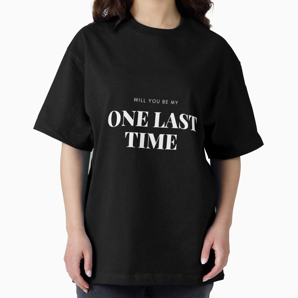 One Last Time – Minimalist Love Quote Typography Design by SivaAura