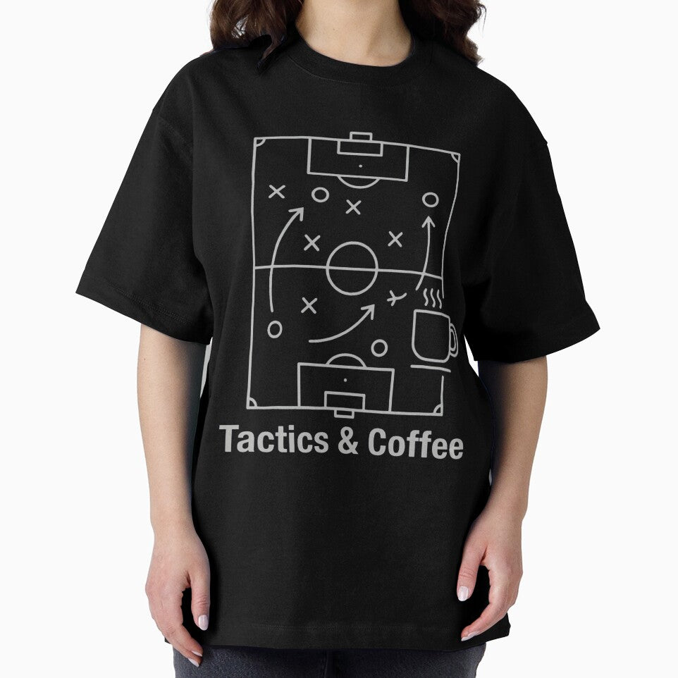 Tactics & Coffee Funny Soccer Coach Playbook by RoyalDeluxGo