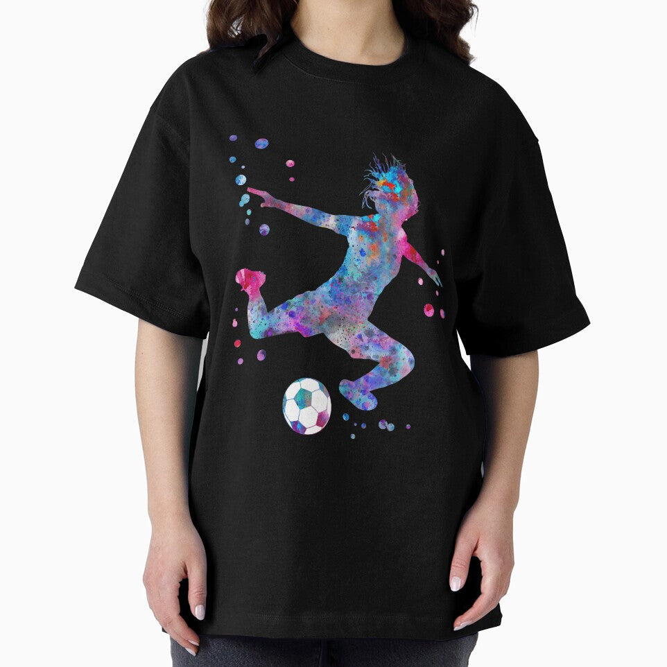 Female Soccer Player by Rosaliartbook